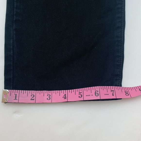 Levi’s 551 Black Denim Button Fly Straight Leg Jeans W30 - Picture 16 of 16